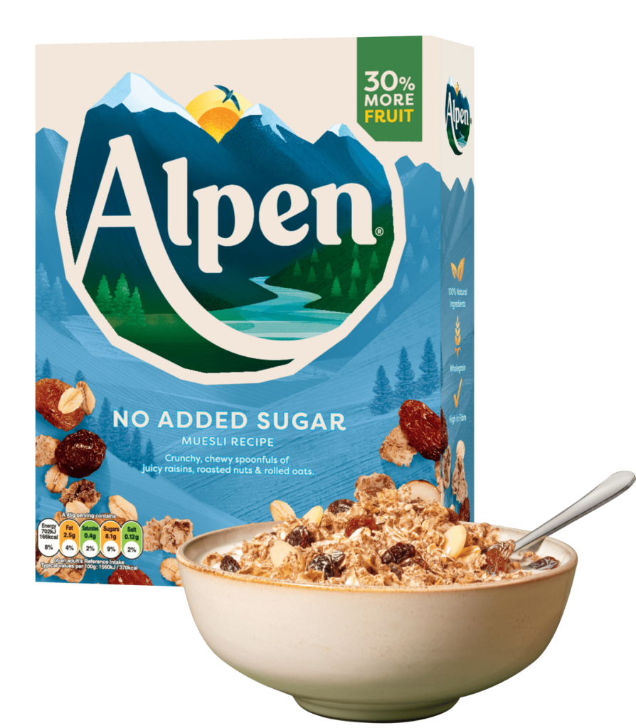 ALPEN NO SUGAR WITH BOWL